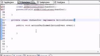 Java Programming Tutorial   53   ActionListner   YouTube