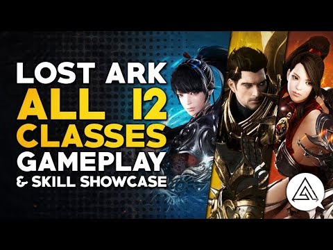 Lost Ark | All 12 Classes Gameplay & Skill Showcase