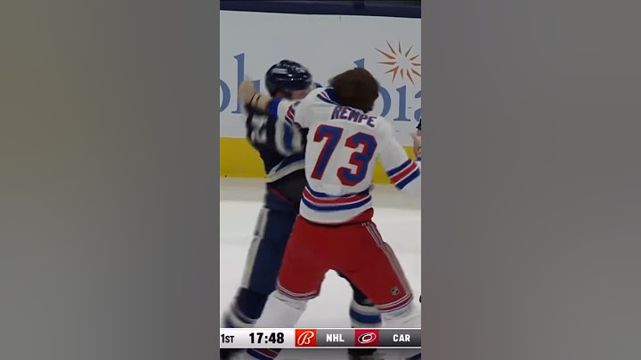 Matt Rempe Takes On Mathieu Olivier For His Third Fight In His First Five Games 😱