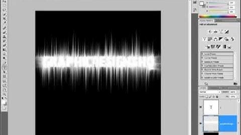 Electric Text effect tutorial in Adobe Photoshop CS5