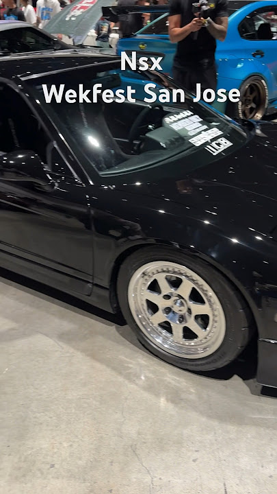 Mugen wheels on a black Nsx #riko #jdm #wekfest