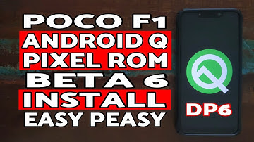 Poco F1 Install Android Q Beta 6 | Android Q Pixel Rom Poco F1