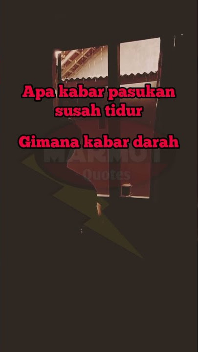 Gimana kabar darah?❗kata kata hari ini #insomnia #susahtidur #storywaterbaru