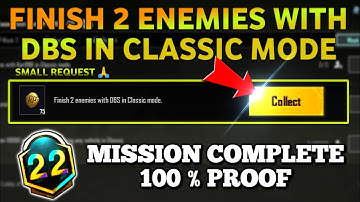 Finish 2 enemies with DBS in classic mode, New RP week 2 missions fast complete guide