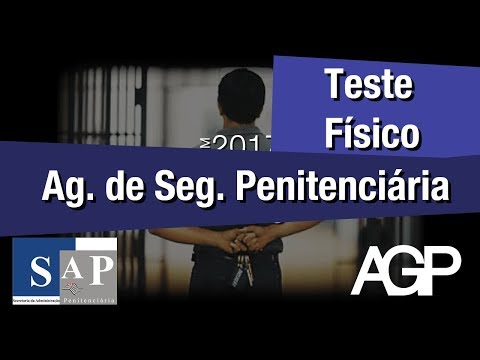 Vídeo: Qual é o teste de aptidão para o agente penitenciário?