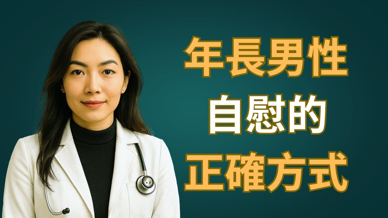 60歲後如何安全自慰──避開3大錯誤｜男性健康