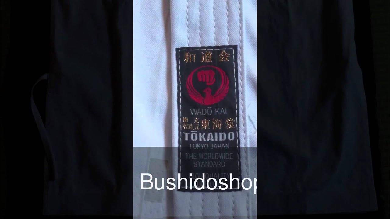 Tokaido karate Gi uniform KTW Izumo Wadokai from japan YouTube