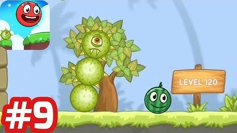 Red Ball 5 - Gameplay Walkthrough - Part 9 (Level 116 - 125) iOS/Android