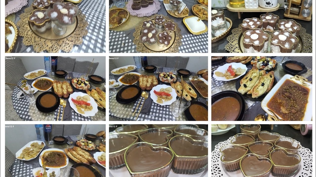 طاوله اليوم الخامس من رمضان🌙 كريم ديسار بقوام كريمي تحلية البونتي مملحة خفيفة علي قد اليد 