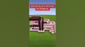 MINECRAFT HOUSE TUTORIAL #minecraft #minecraftbuilding #minecraftbuild #minecrafttutorial #shorts