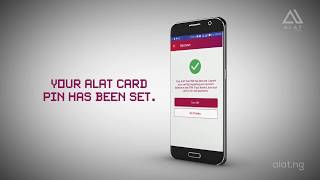 How to set your ALAT PIN How to set your ALAT PIN