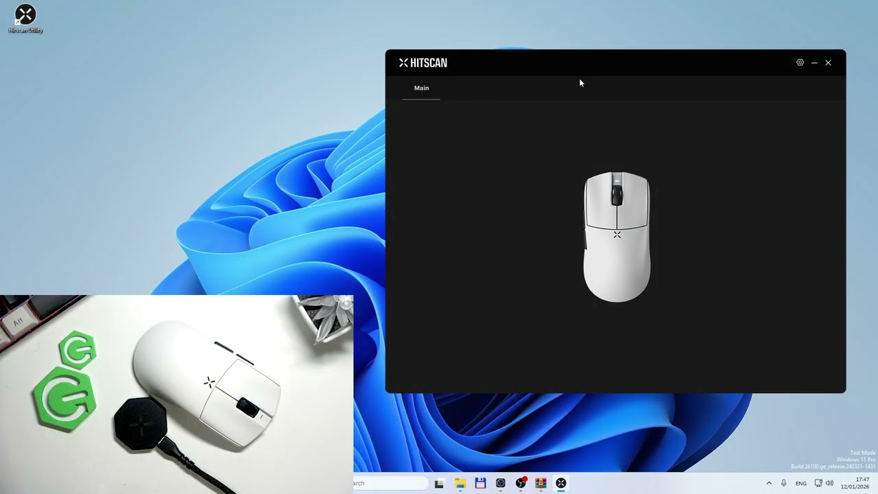 HITSCAN Hyperlight 8K – How to Change Lift Off Distance