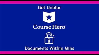 Get CourseHero Unlocks Free - Original Course Hero Unclocks Available