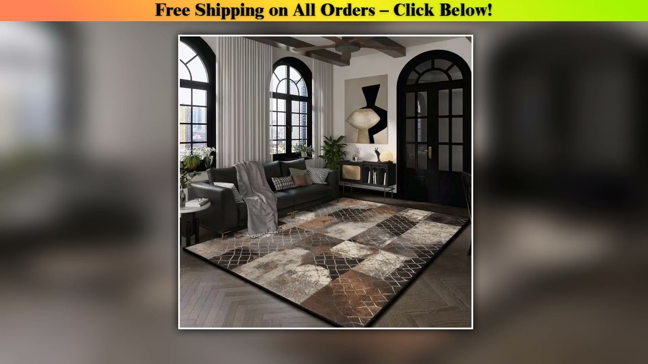 Large Living Room Carpet Modern Senior Office Lounge Rug Antiskid Room Decoration Home Mats Easy