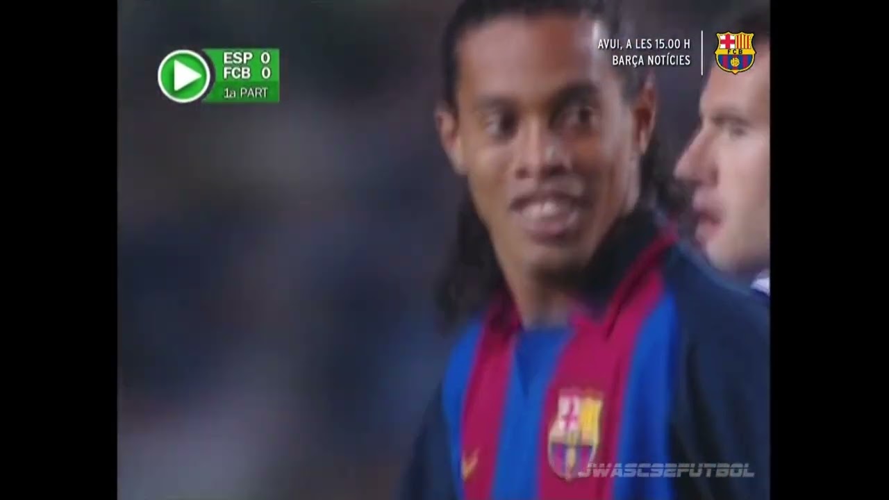 2003.12.13 Espanyol 1 - Barcelona 3 (Partido Completo 60fps - Primera División de España 2003-04)