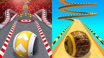 🌈 Going Balls VS Rollance Adventure Ball,Temple Rolling Balls,Rolling Balance Ball 3D,Action Balls