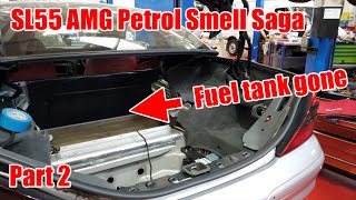 SL55 AMG Fuel Smell Saga - Part 2 - Taking it apart | MGUY