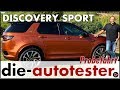 2019 Land Rover Discovery Sport R-DYNAMIC S MJ 2020 - Test Probefahrt Preis Verbrauch Review Deutsch