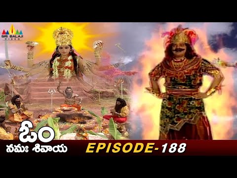 Twasta Maharshi Created Asura from Yagnam | Episode 188 | Om Namah Shivaya Telugu Serial - SRIBALAJIMOVIES