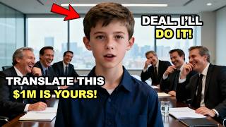 “I’LL PAY YOU $1M TO TRANSLATE THIS,” THE MILLIONAIRE MOCKS — THEN THE BOY SPEAKS 9 LANGUAGES