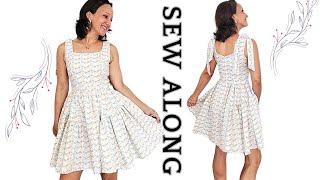 Full Colette Dress Tutorial | Sew This Stunning Dress With Me screenshot 2