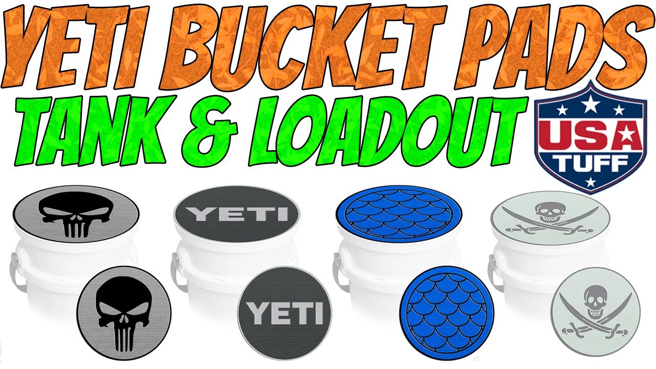 SeaDek Pad Top fits YETI Loadout Bucket Accessories - Duck - T/B