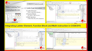 CODESYS Ladder Logic Programming 🔧 Move, Jump, Compare Tutorial  | Lesson 8