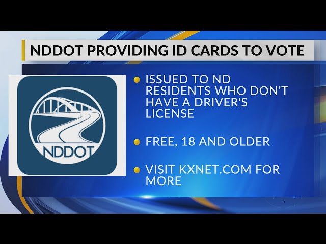 NDDOT to provide Non-Driver Photo ID cards to tribal nations - YouTube