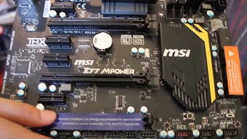 MSI Big Bang Z77 MPOWER "OC certified" ATX Mainboard Unboxing and First look