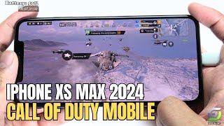 iPhone XS Max test game Call of Duty Mobile CODM 2024