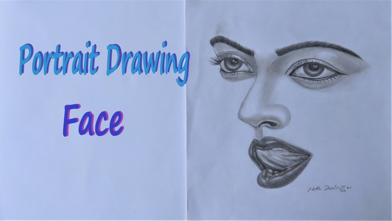 Portrait Drawing Face/Nuth Davin Drawing Arts