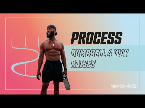 DUMBBELL 4 WAY RAISES