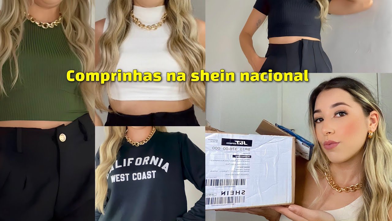 COMPRINHAS NA SHEIN NACIONAL | MONTANDO LOOKS