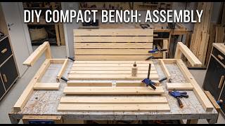 DIY Balcony Bench Assembly | Step-by-Step Build + Free Plans (Part 2)