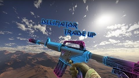 CsGo Trade ups M4a1-s Decimator!!!!