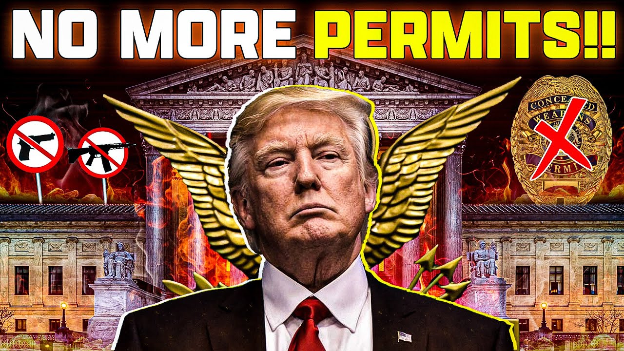 🔥Supreme Court Emergency Ruling To End All Gun Permits—But States Already Have a Plan!