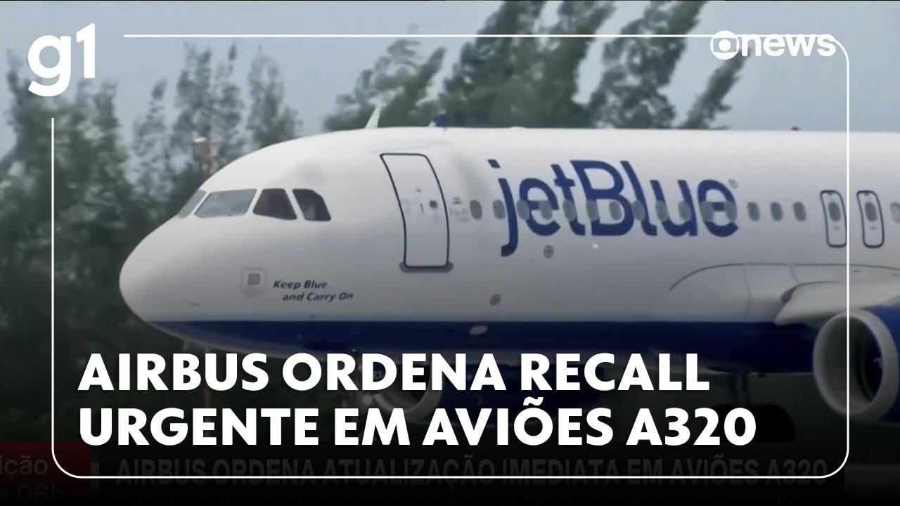 Airbus ordena recall urgente em aviões A320