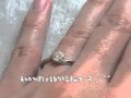私物の婚約指輪です（輝き動画）