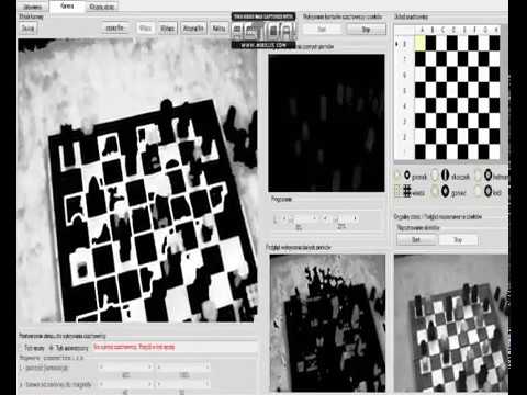 Chessboard Detecion + white and black pawns using OpenCV - TEST 2