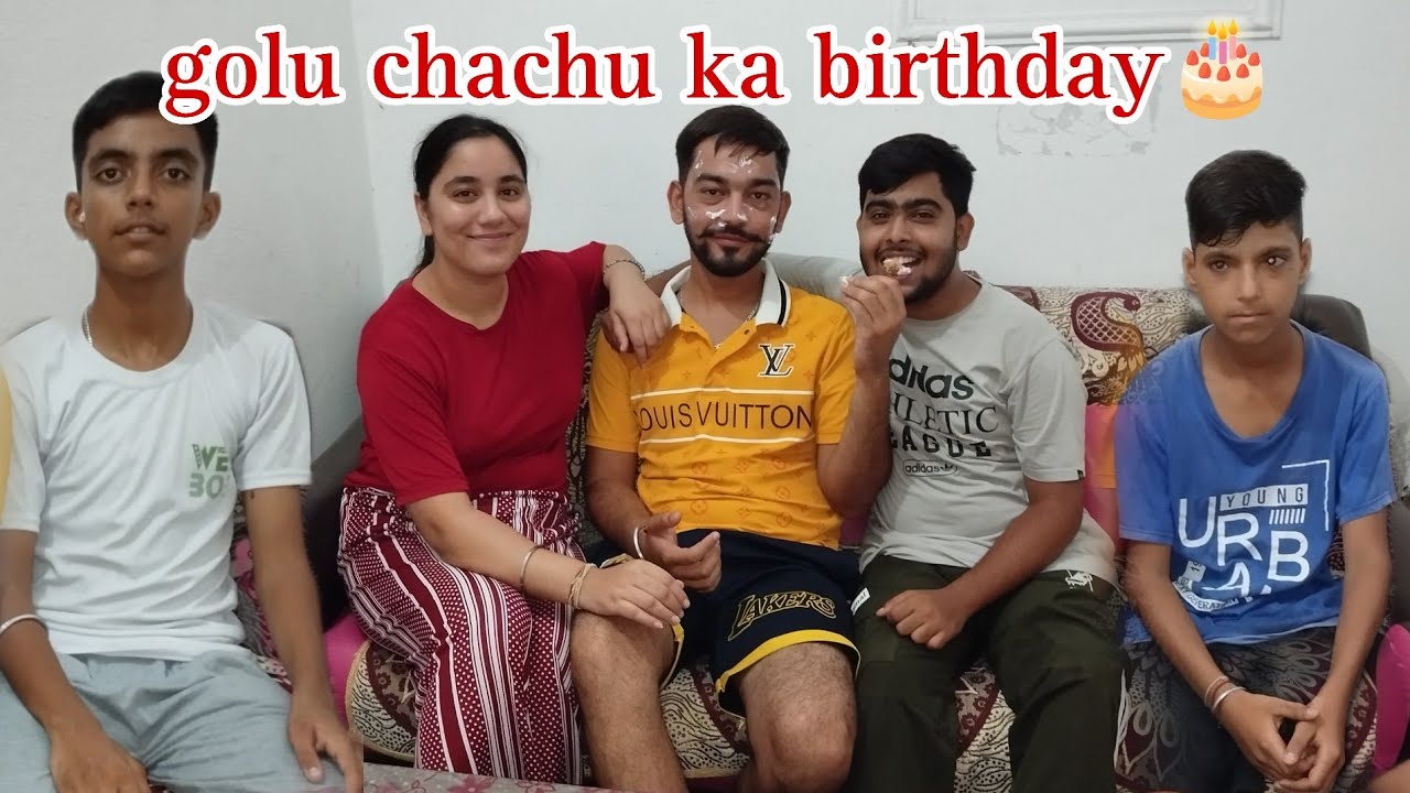 Glom R Chachu Golu Chachu Ka Happy Birthday🎂|| #vlog134 #jammuvlogger #rspura # ...