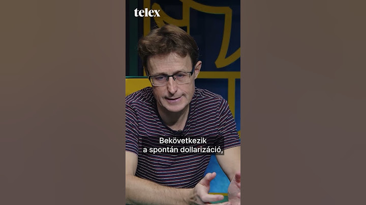 Zsiday Viktor a forint helyzetéről