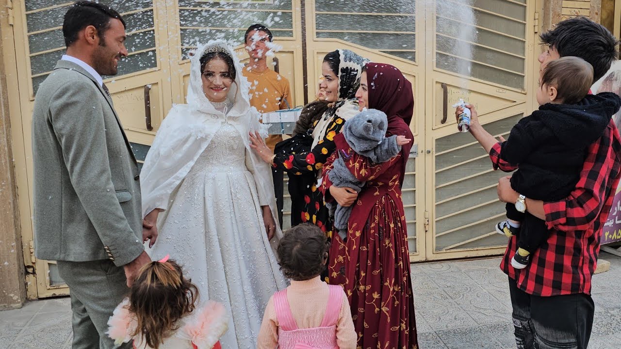 romance : the engagement ceremony of a nomadic couple - YouTube