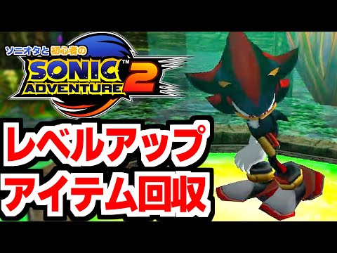 A beginner tries to collect all the level-up items in Sonic