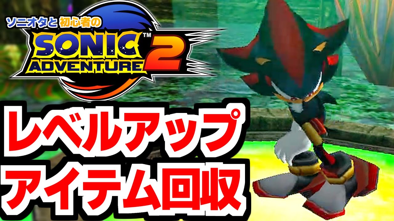 A beginner tries to collect all the level-up items in Sonic 