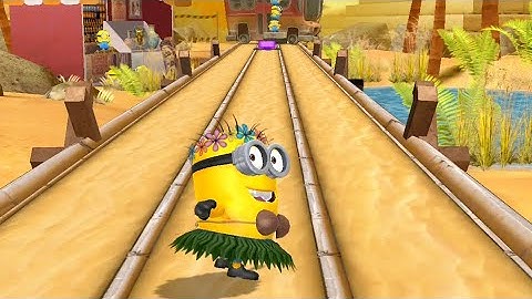 Minion Rush Juicy Event Special Mission Gameplay - Dancer Vacationer Cleopatra (iOS, Android)