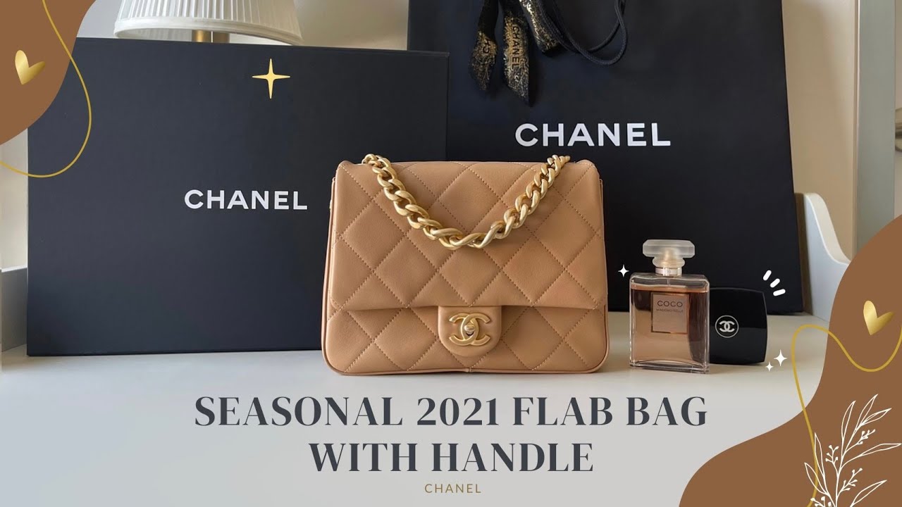 ♡ Unboxing / Review : Chanel Seasonal 2021 Flab Bag With Handle