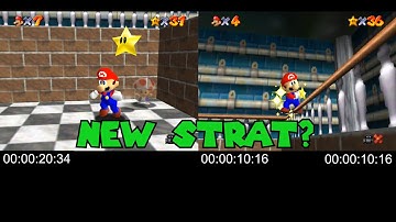 NEW STRAT DISCOVERED? - SM64 Comparison: HMC Toad Star