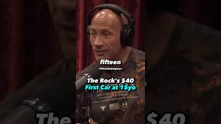 The Rocks $40 First CAR At 15yo | @joerogan @TheCelebrityCars