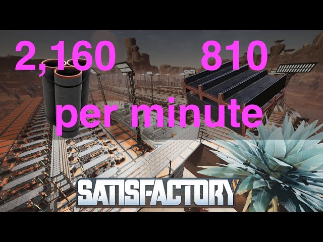 need help calculating pure iron ingot refineries : r/SatisfactoryGame