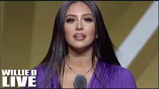 Vanessa Bryant Accused of Lying During Kobe's Hall of Fame Speech And Shading His Parents Wealth